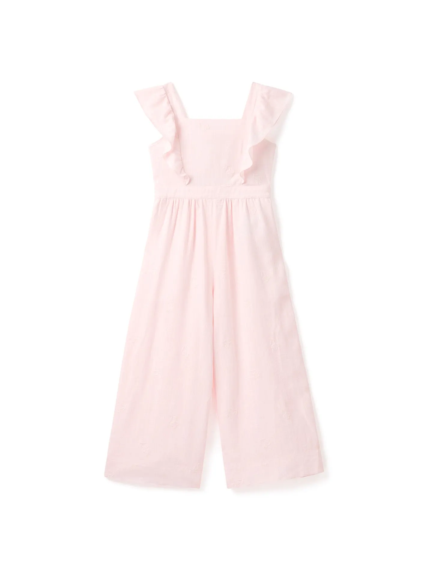 Laurie Ruffle Girls Jumpsuit