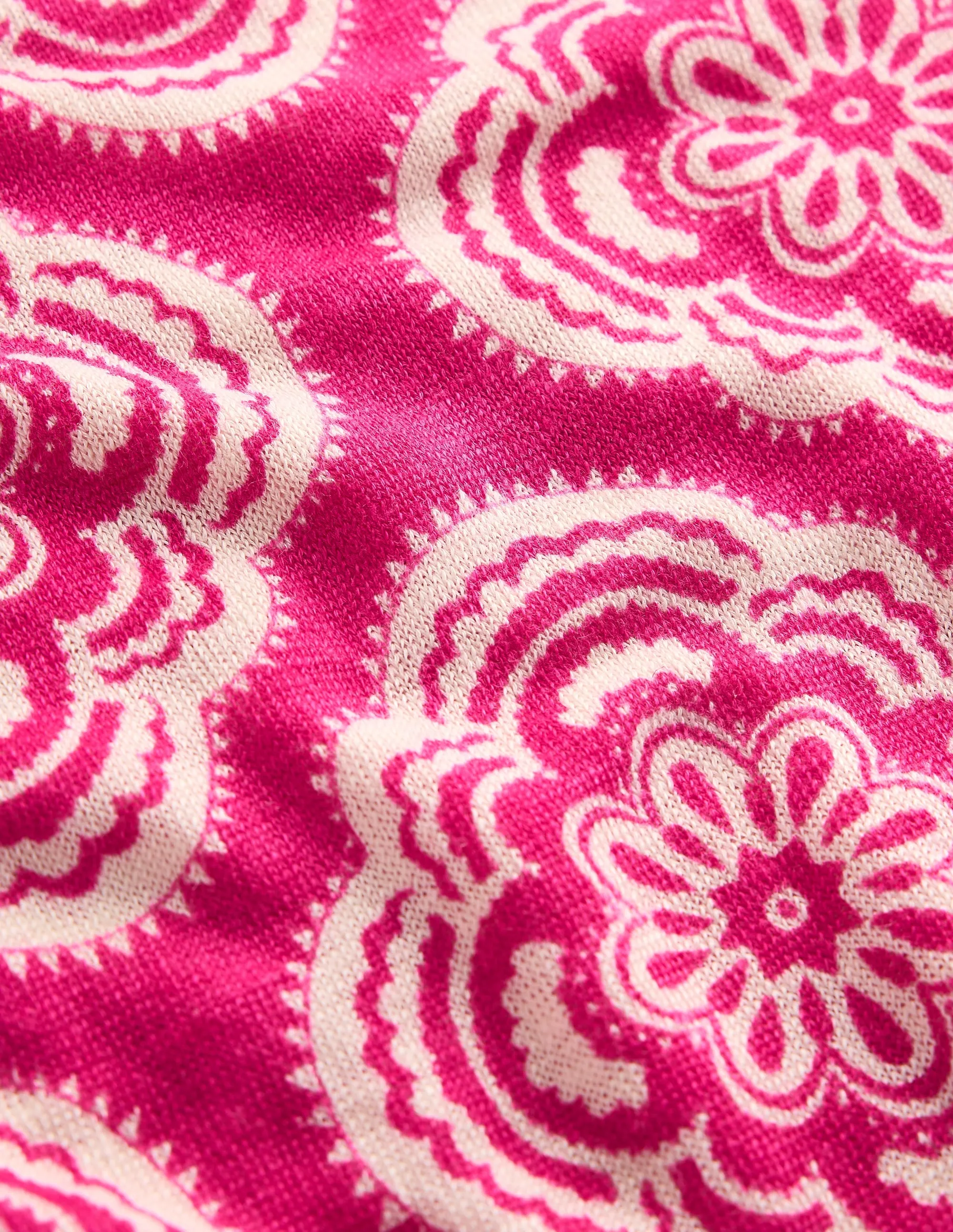 Liv Boat Neck Linen T-Shirt-Pink Peony. Botanic Blush