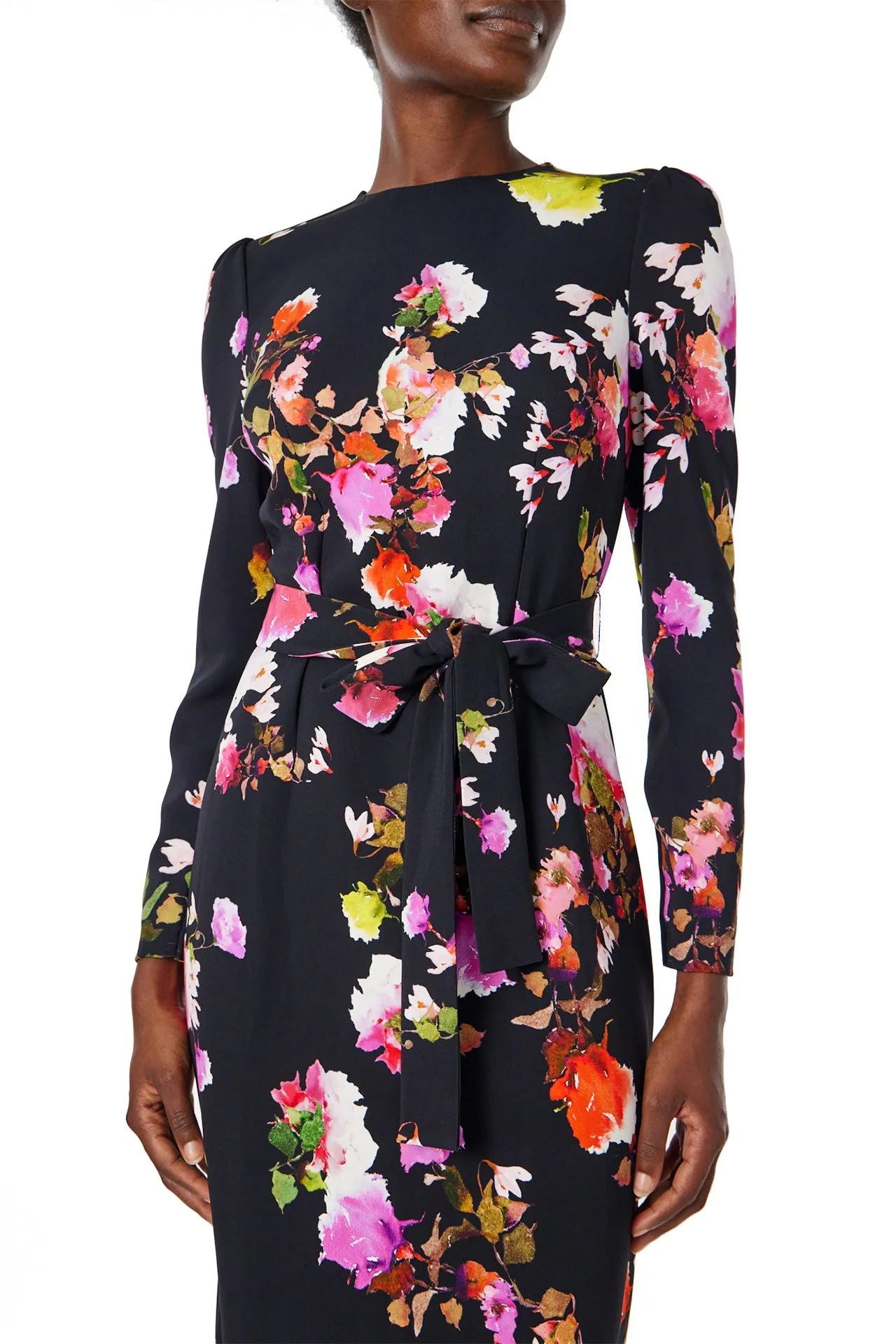 Long Sleeve Floral Dress