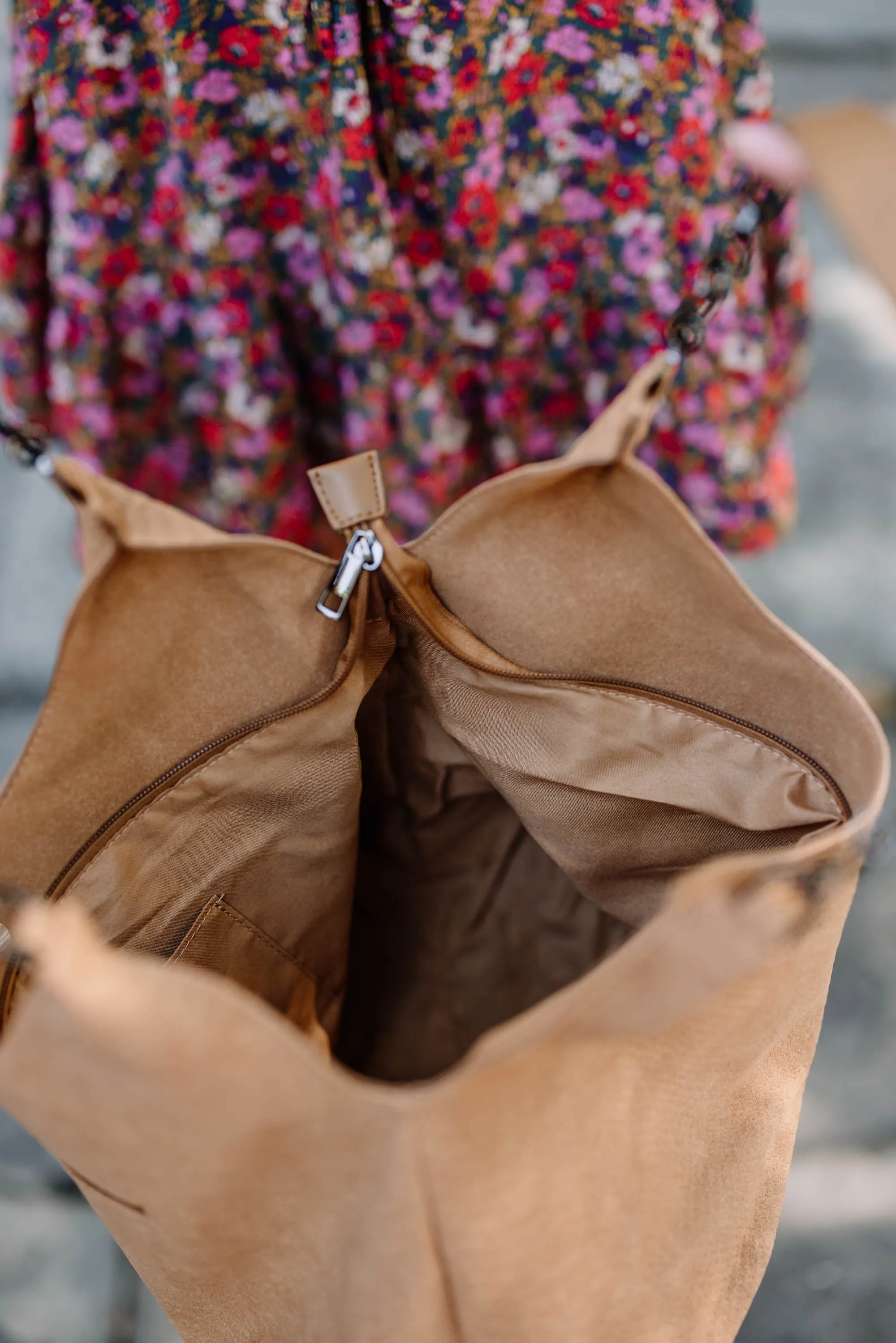 Looking At You Tan Brown Purse