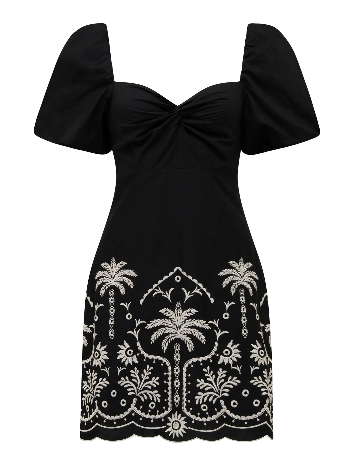 Mareesa Petite Twist Front Mini Dress