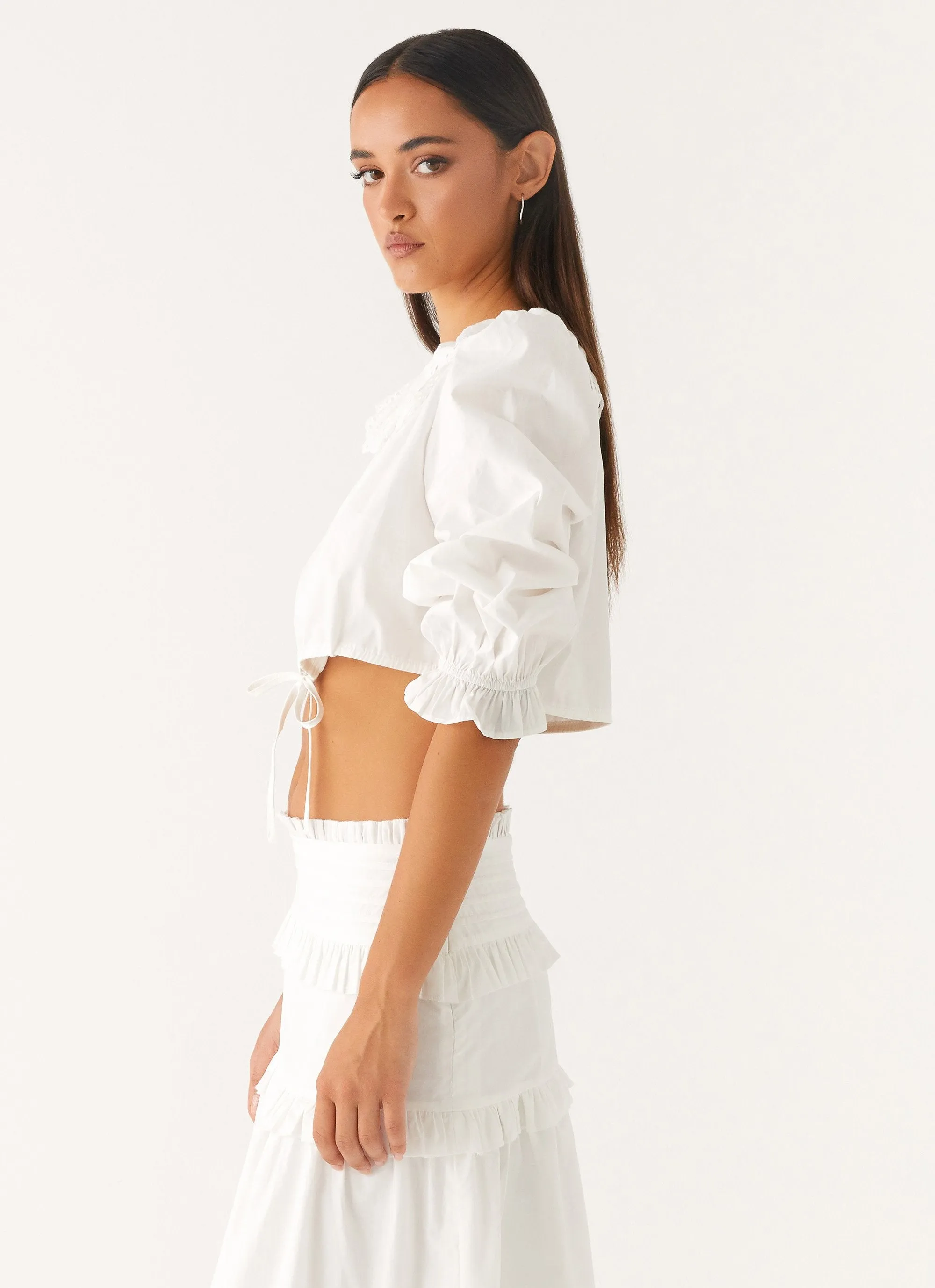 Melania Blouse - White