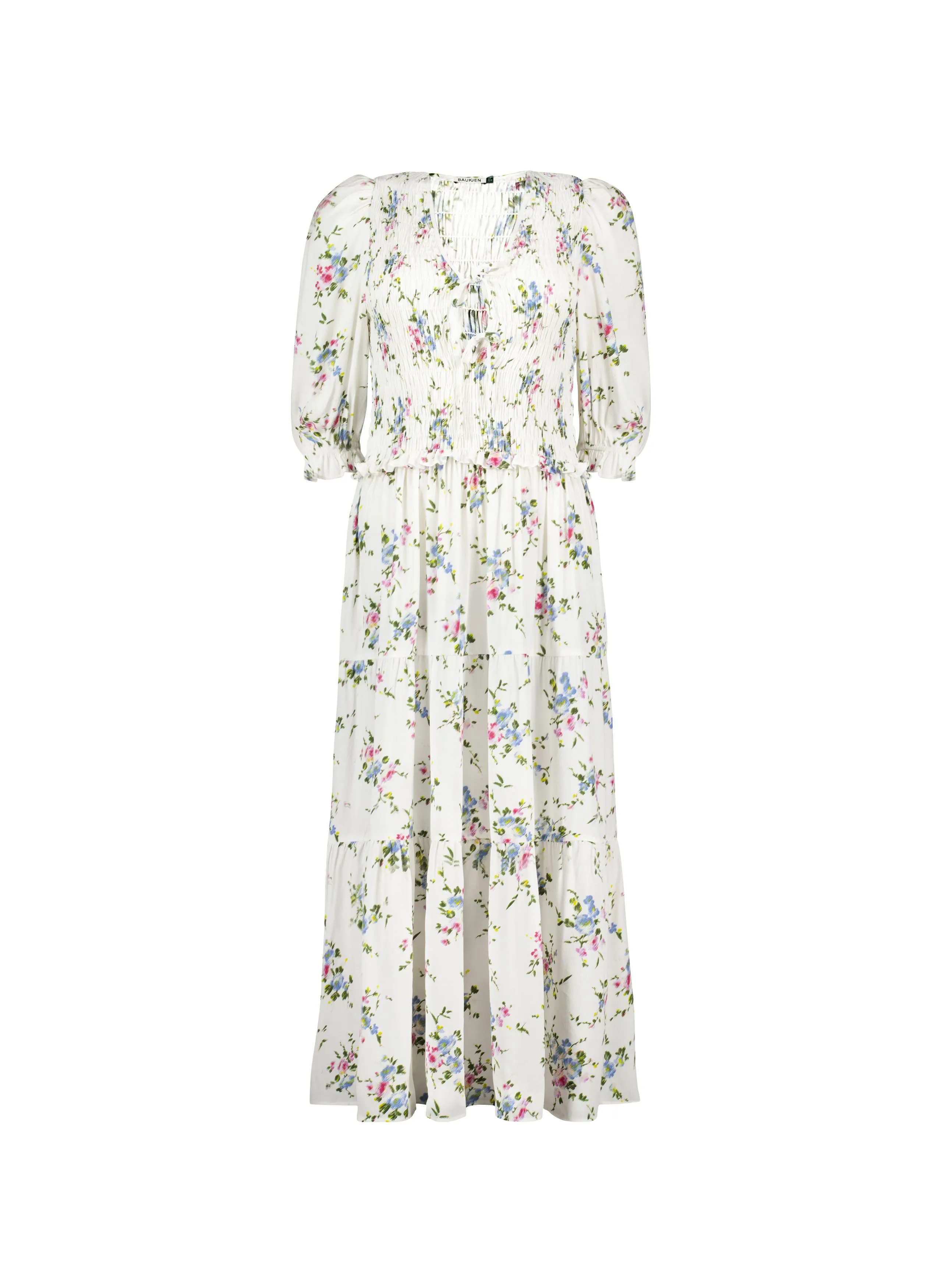 Melania Smock Midi Dress