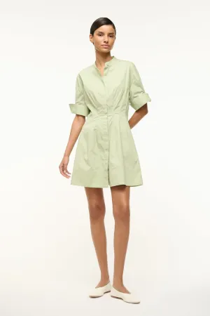 MINI LORENZA DRESS | PALE JADE