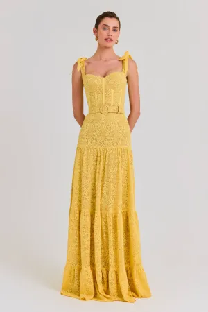 Miranda Yellow Dress