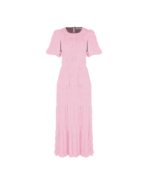 MIRELLA PRAIRIE DRESS PALE PINK