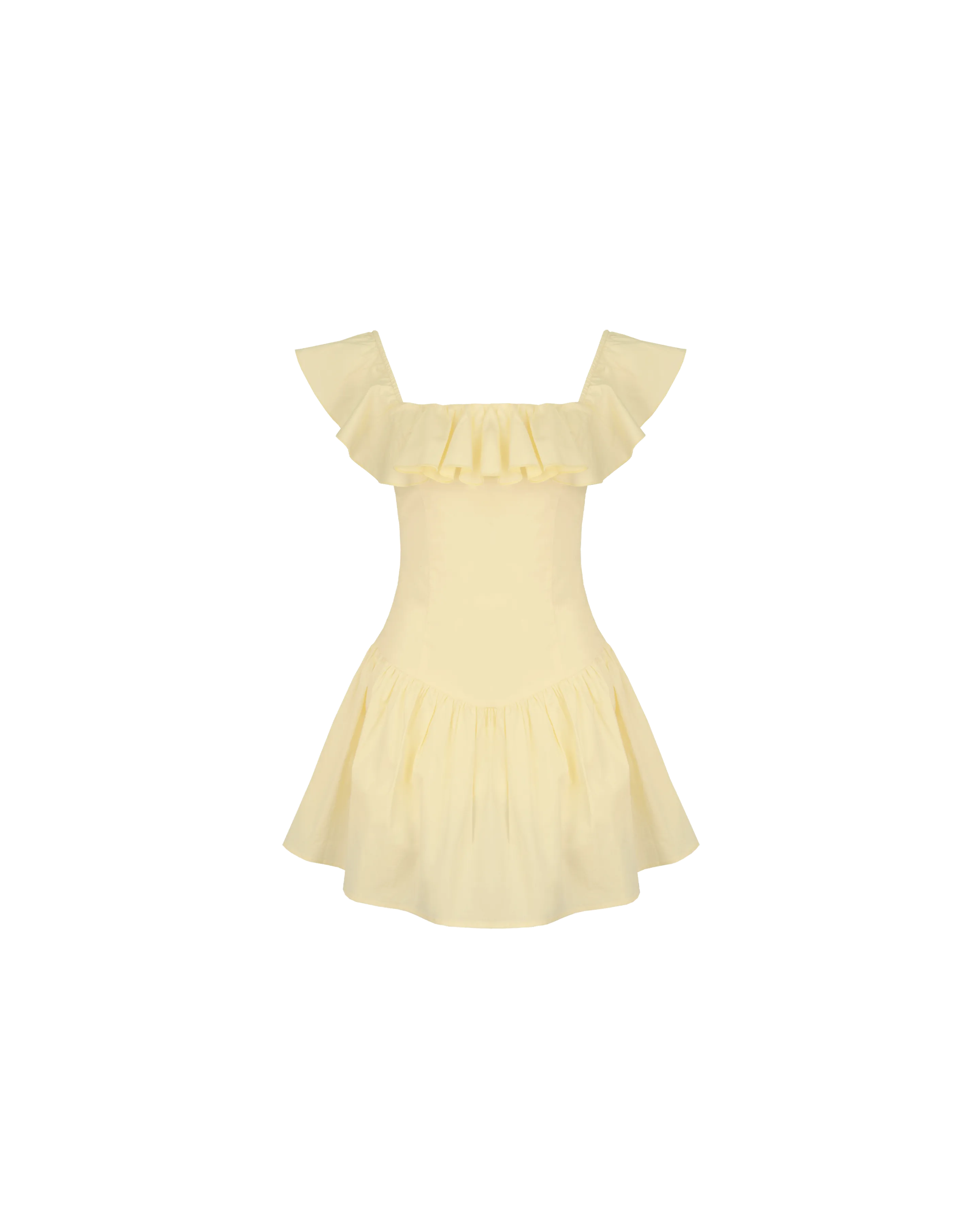 MONACO MINI DRESS BUTTER