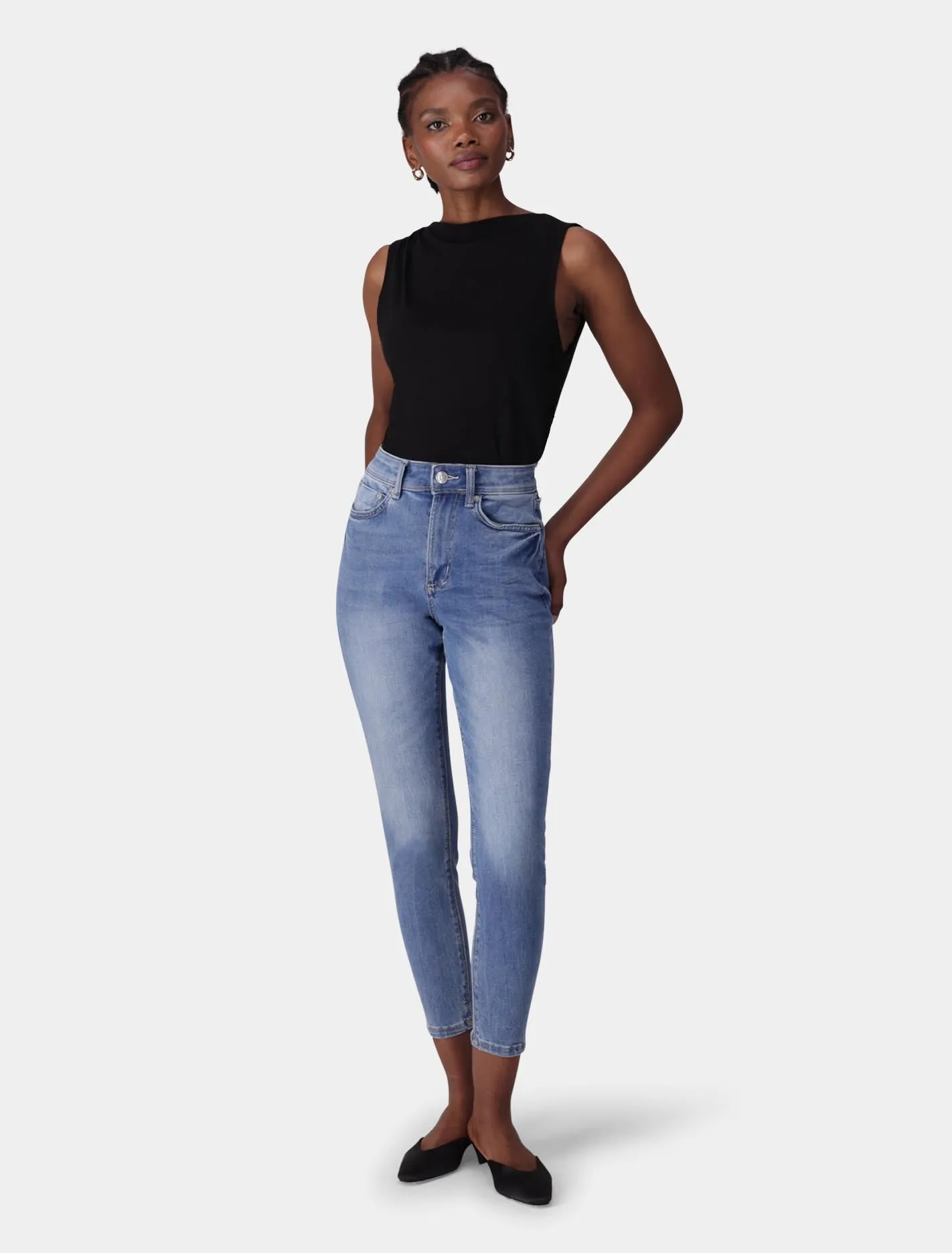 Nala Mid-Rise Skinny Jeans