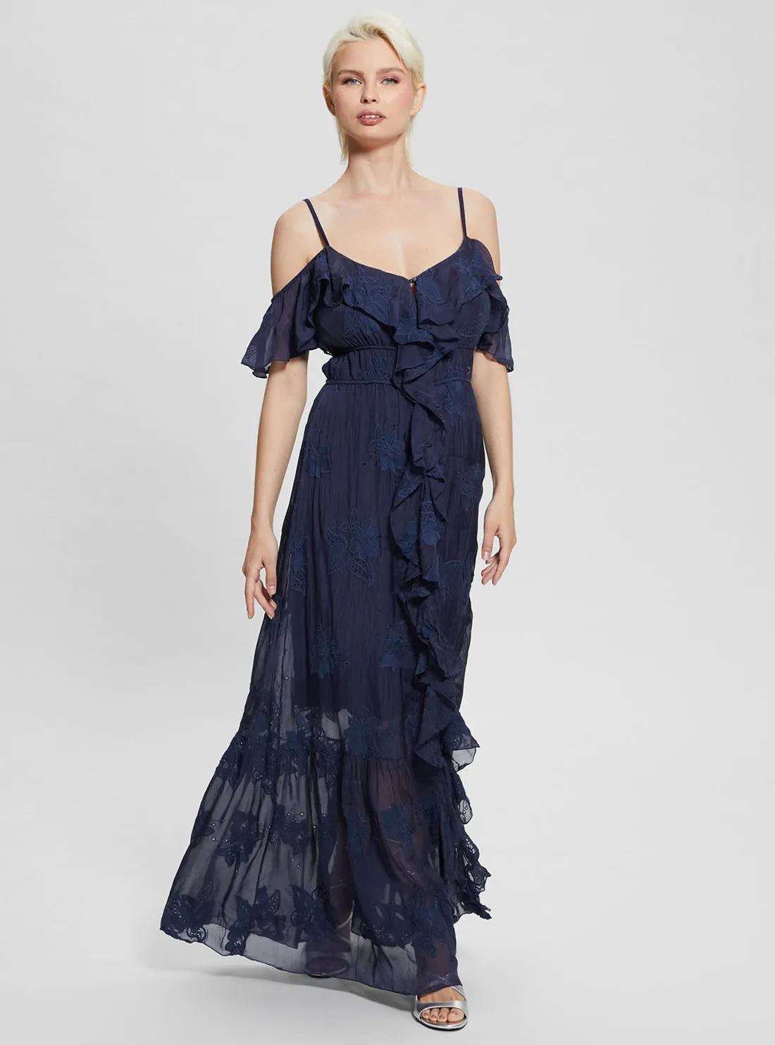 Navy Elide Maxi Dress