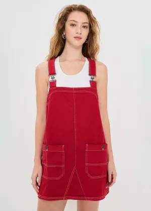 Overall Smock Mini - Heart Eyes