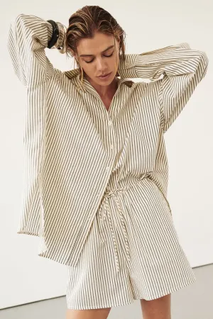 PALMA CREAM SILK BLEND SHORT