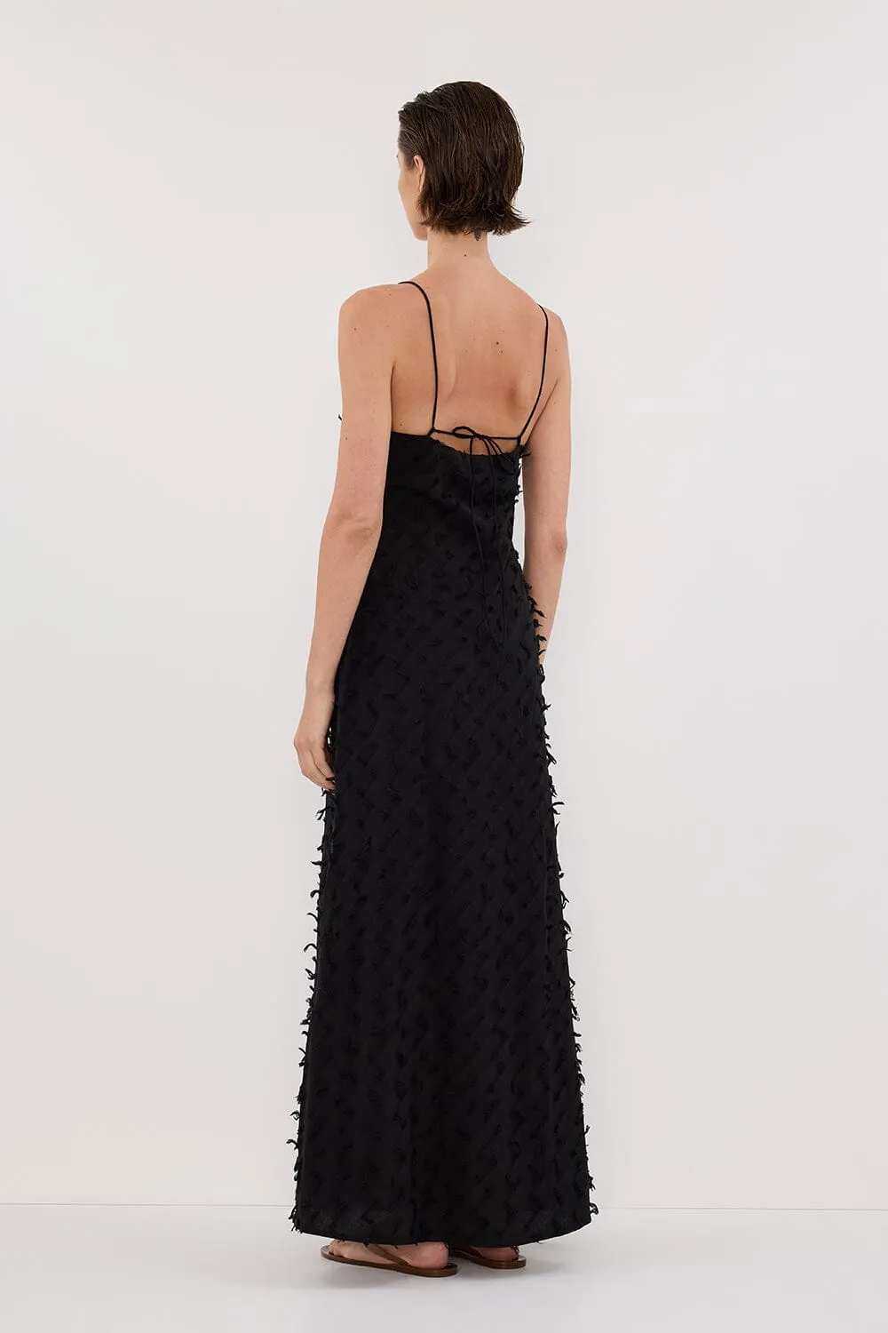 PALOMA BLACK BIAS SLIP DRESS