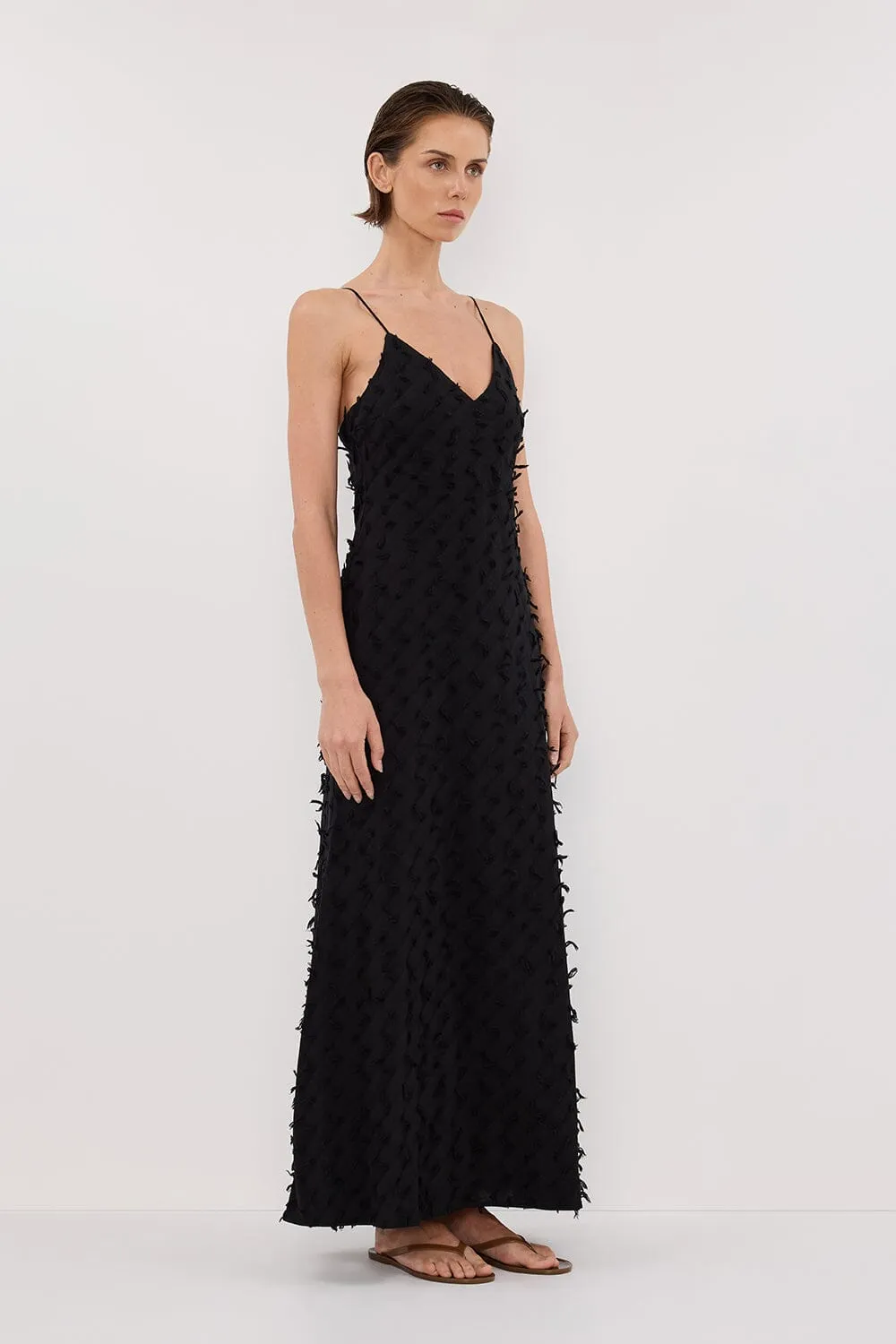 PALOMA BLACK BIAS SLIP DRESS