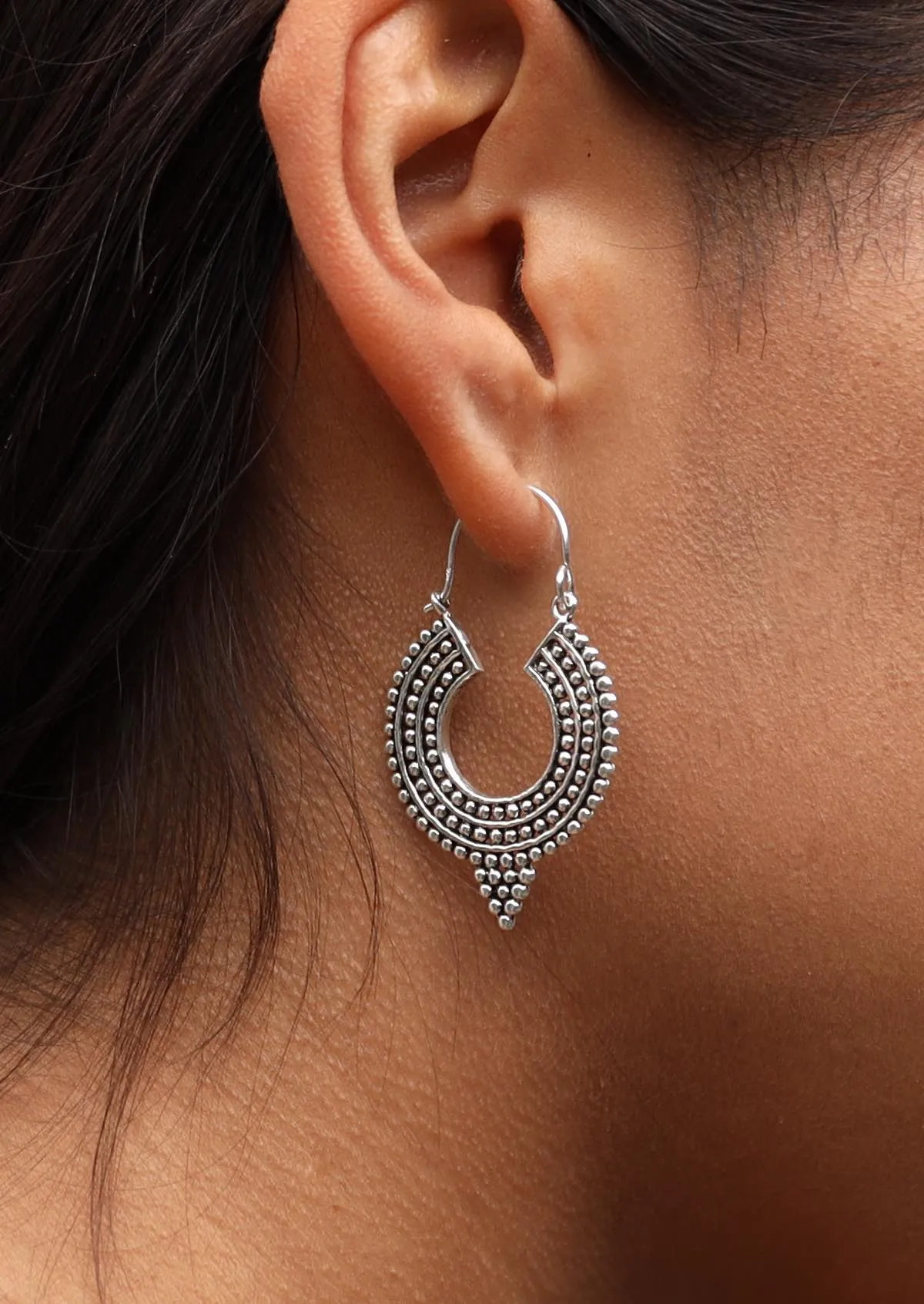 Queenie Silver Earrings