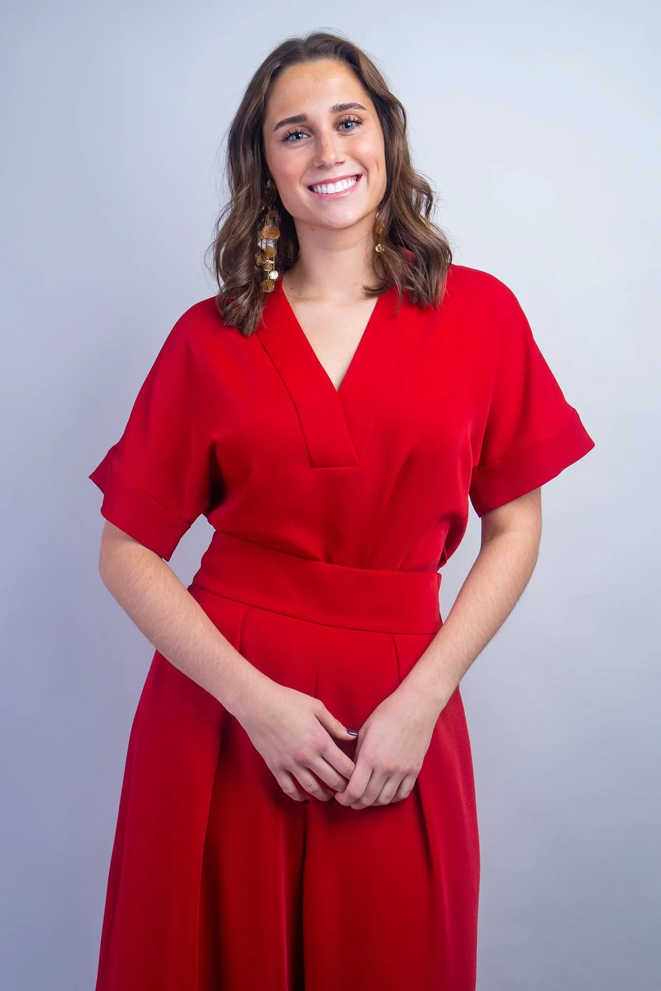 Red Kimono Kiko Top