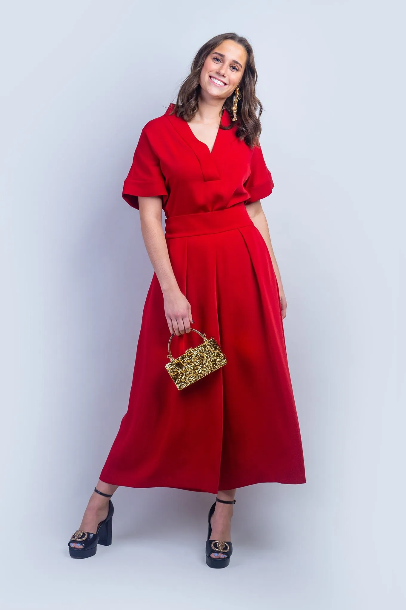 Red Kimono Kiko Top
