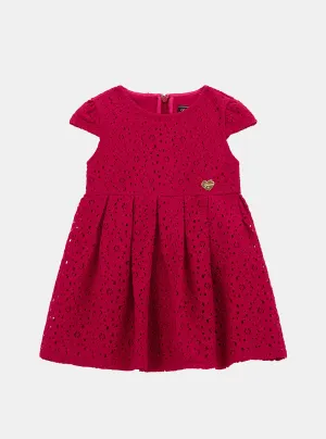 Red Lace Mini Dress (2-7)
