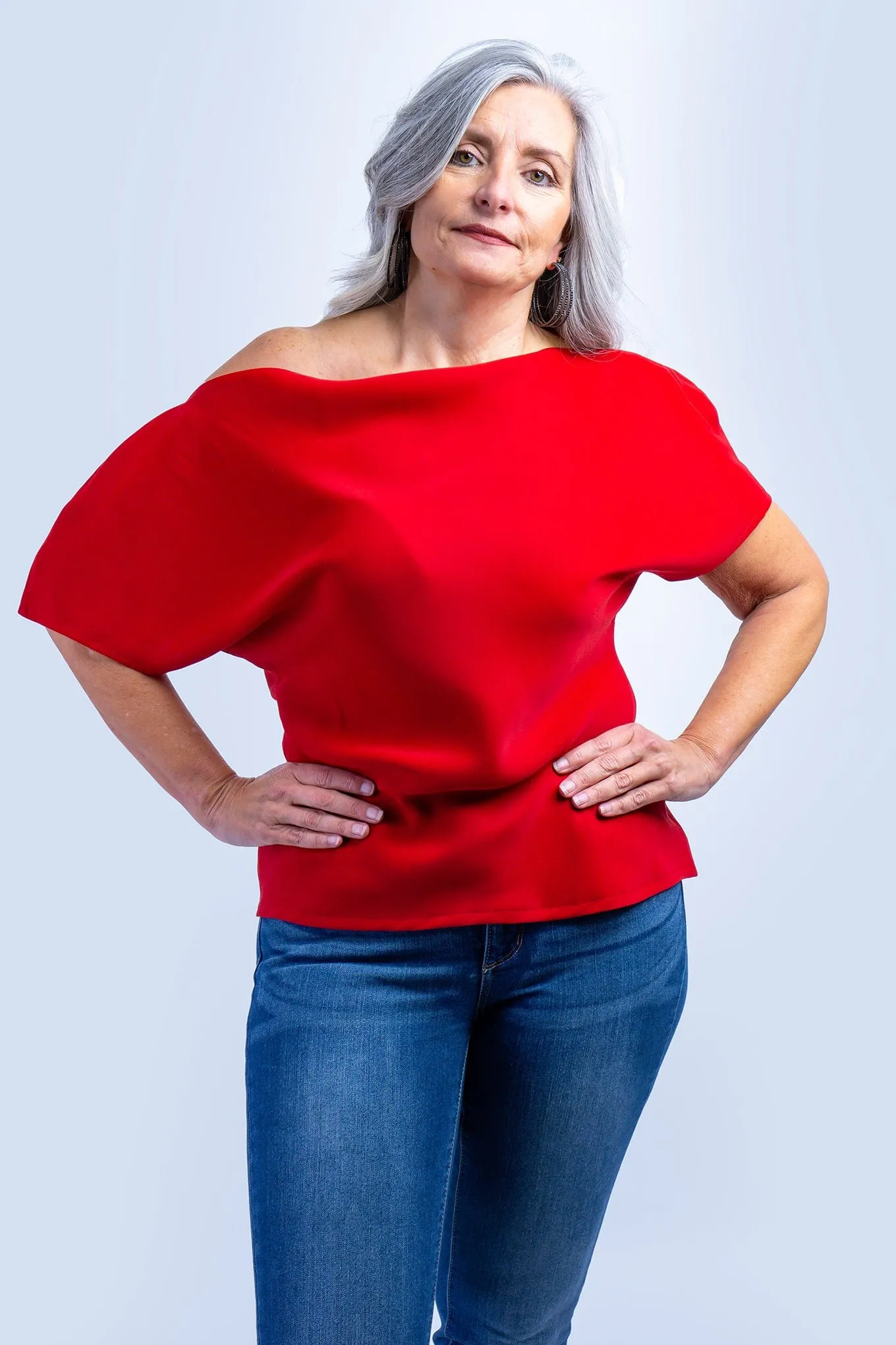 Red Micah Top