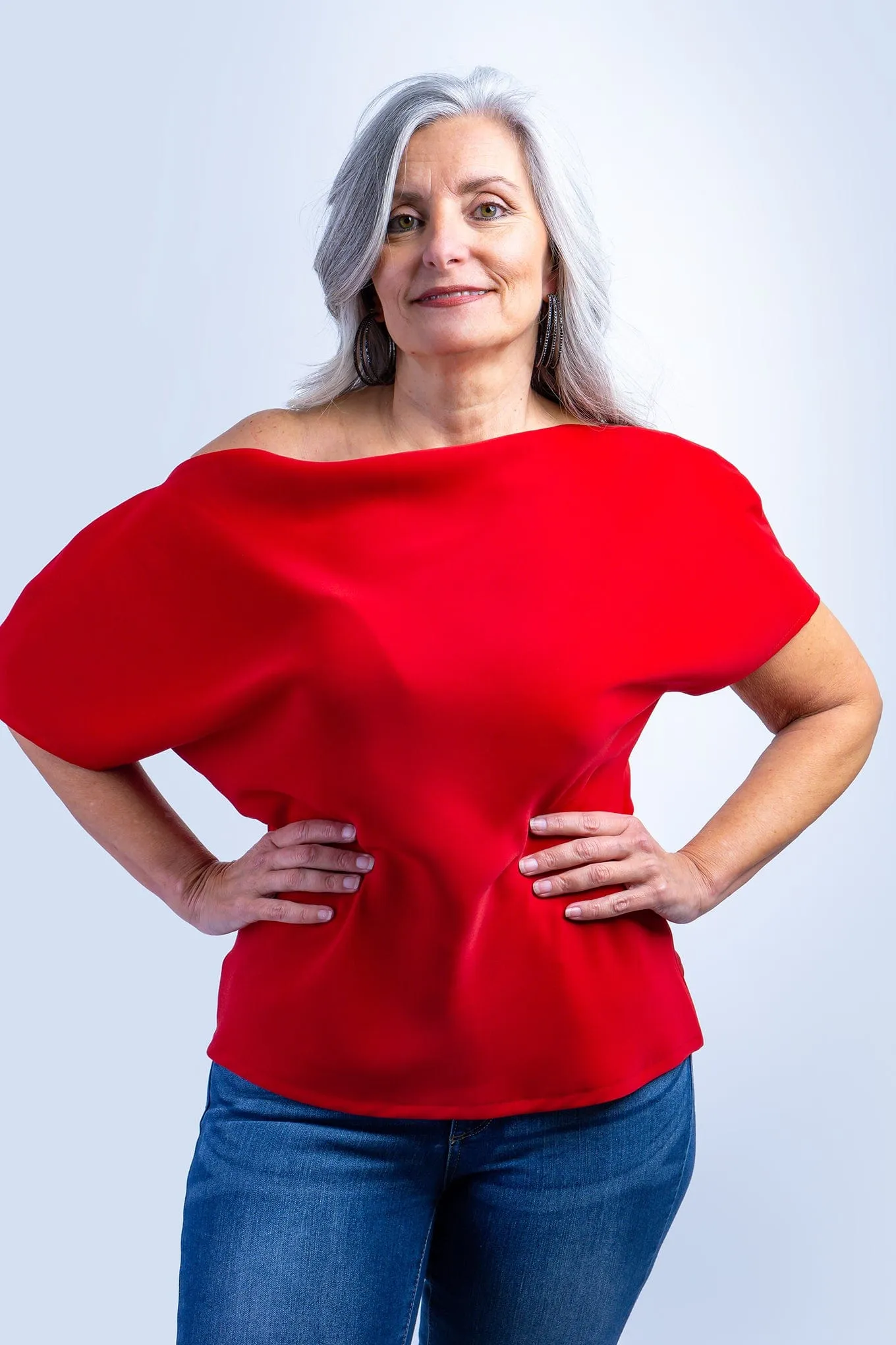 Red Micah Top