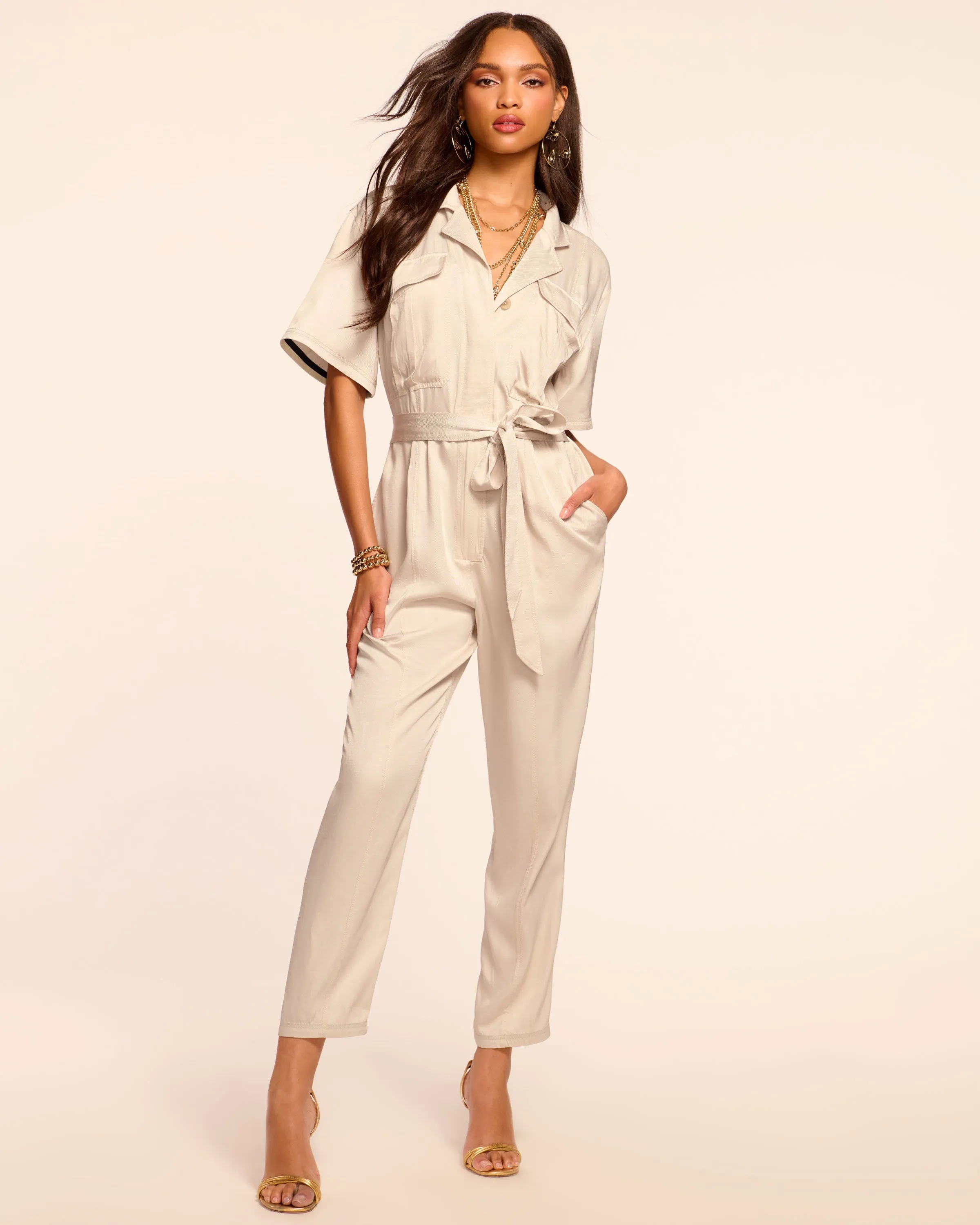 Rory Short Sleeve Jumpsuit