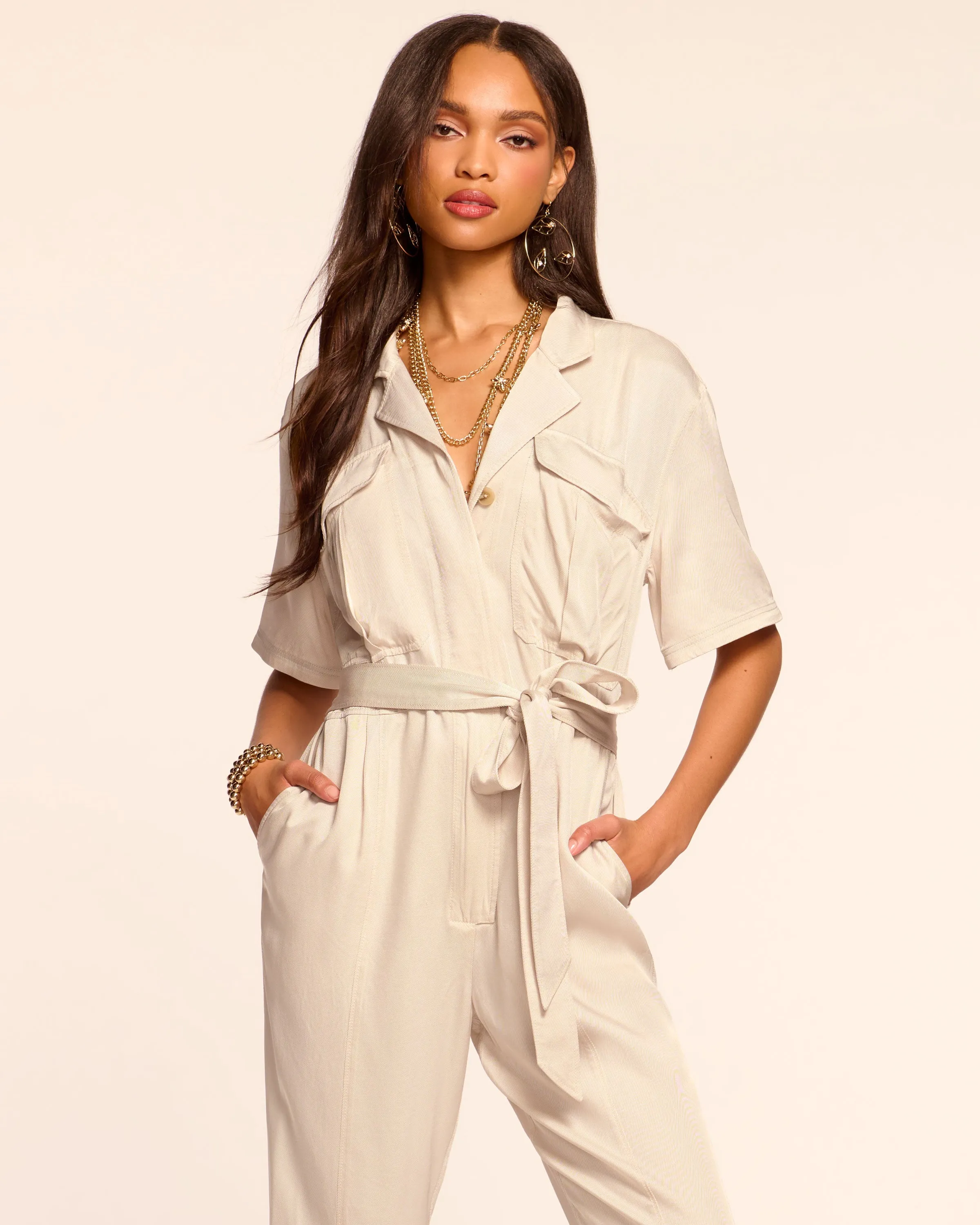 Rory Short Sleeve Jumpsuit