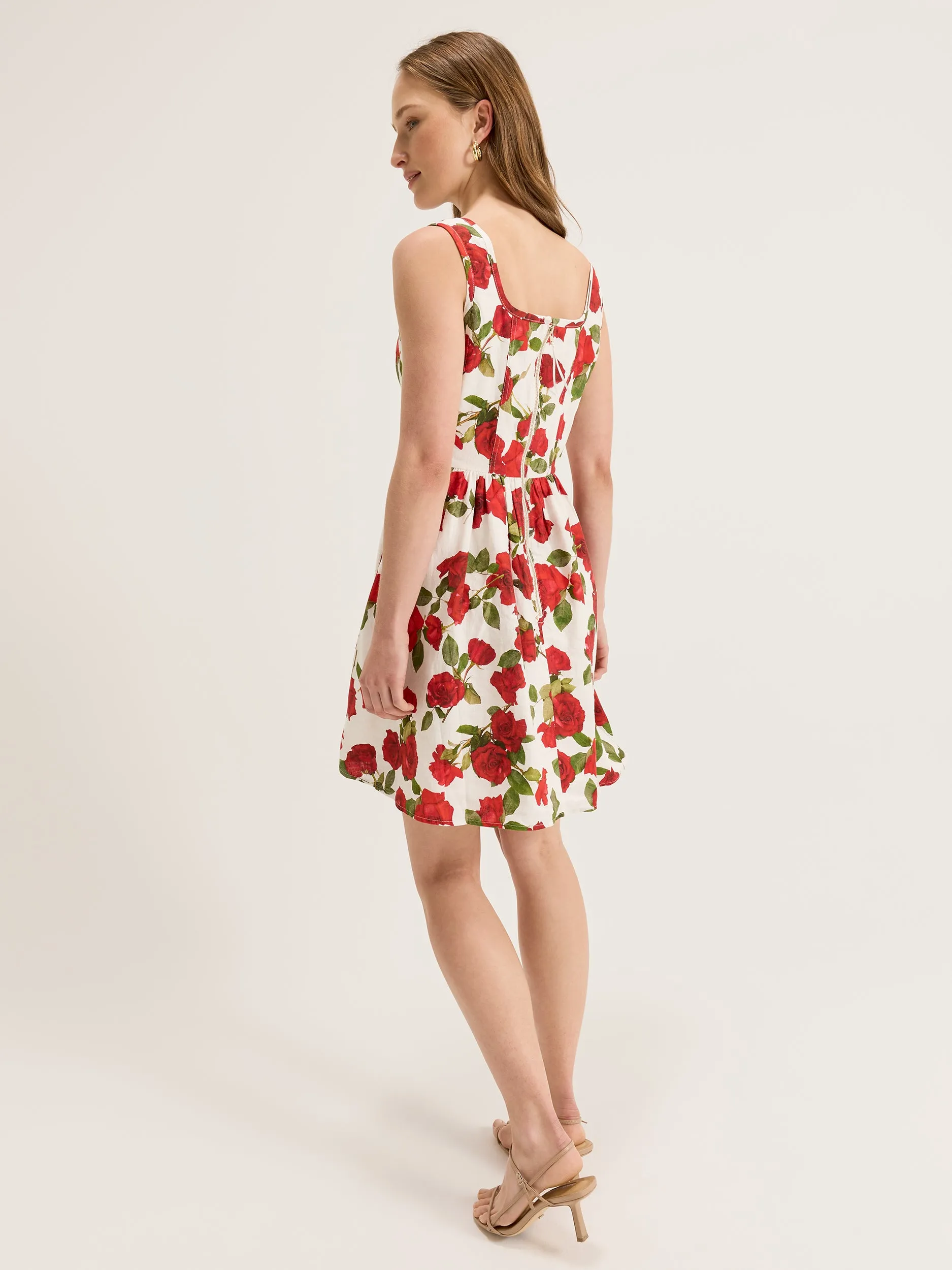 Rosa Vasette Mini Dress