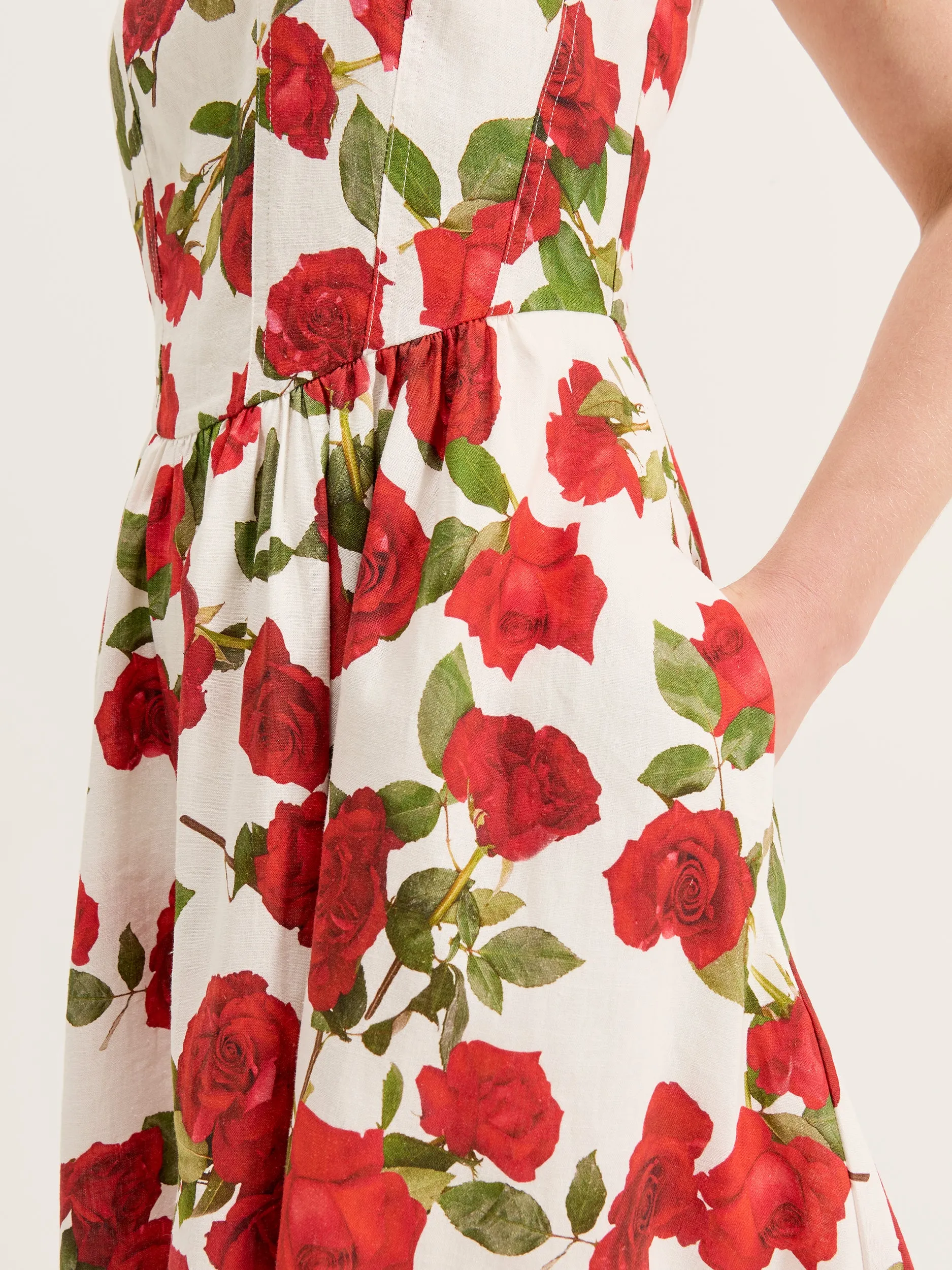 Rosa Vasette Mini Dress