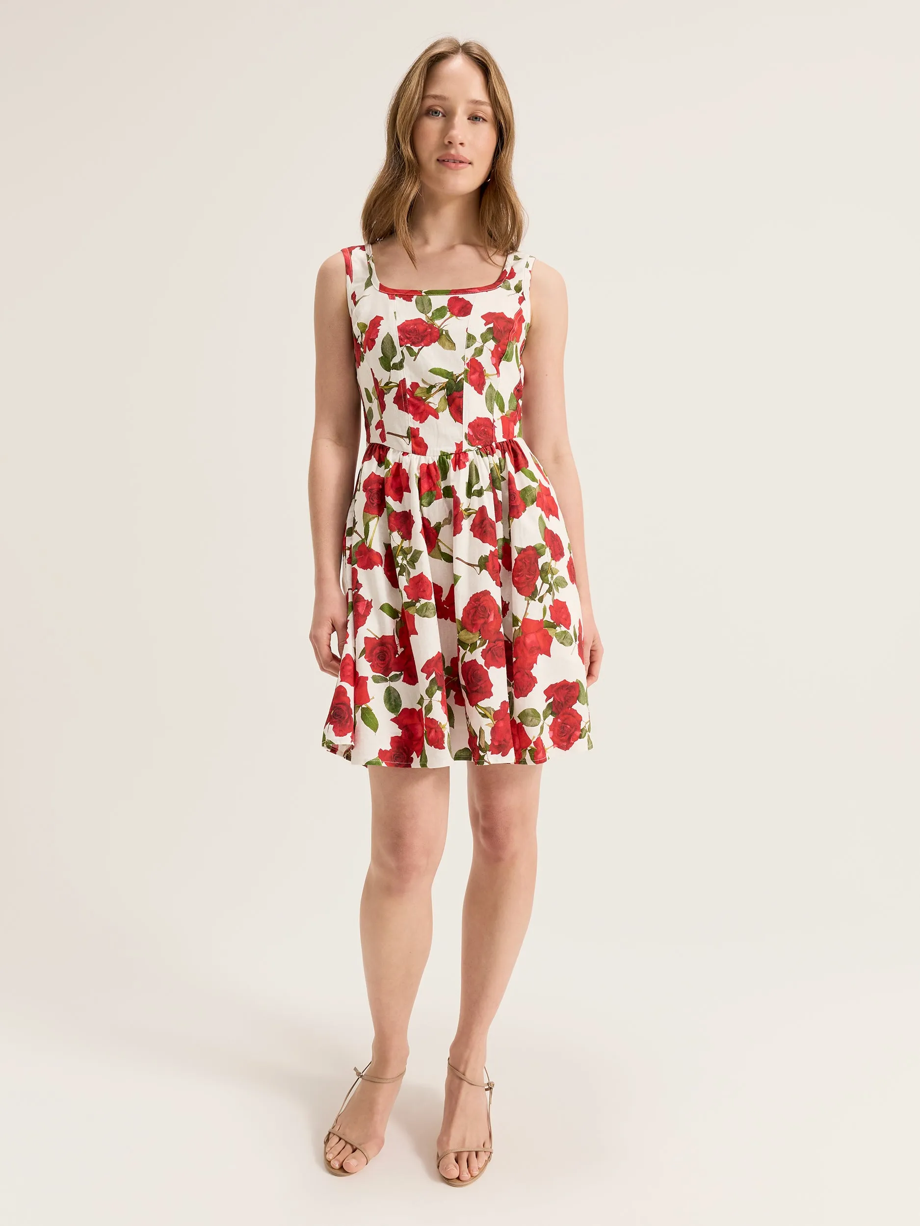 Rosa Vasette Mini Dress