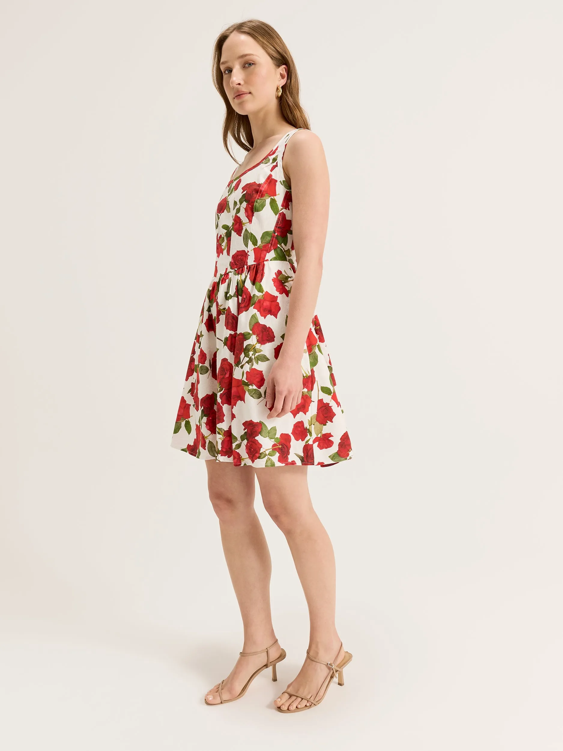 Rosa Vasette Mini Dress