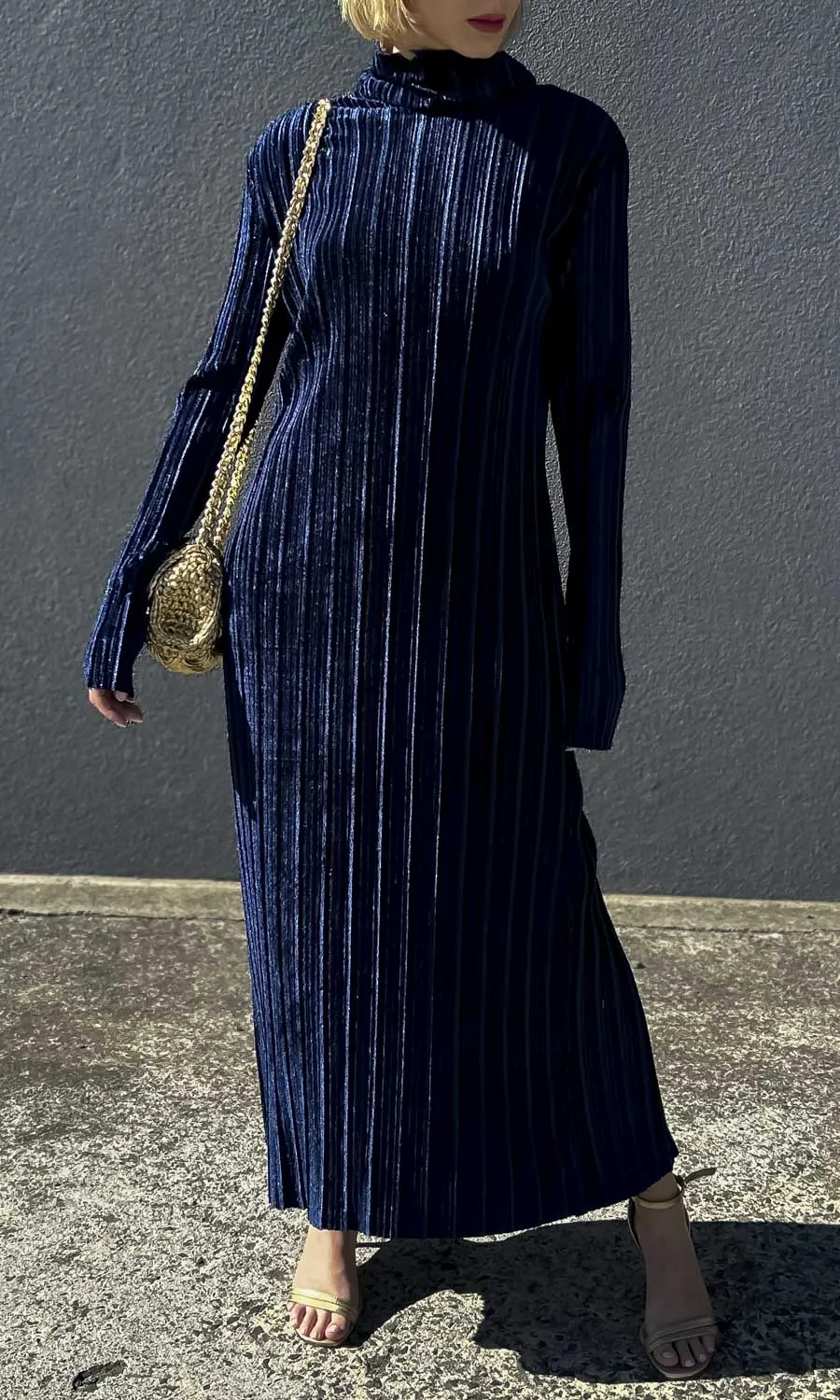Sabina Musayev  Velvet Lattice Dress
