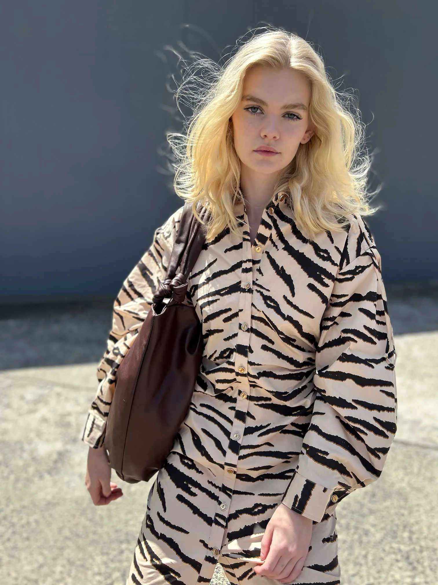 Second Female Animal Print Dress