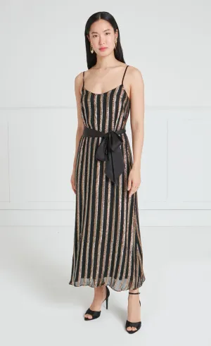 Selena Slip Dress - Black