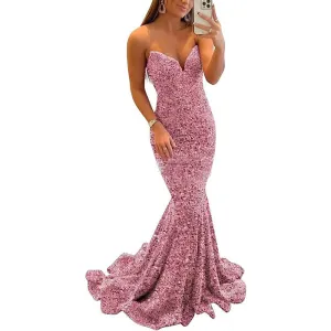 Sequin Evening Dress for Women