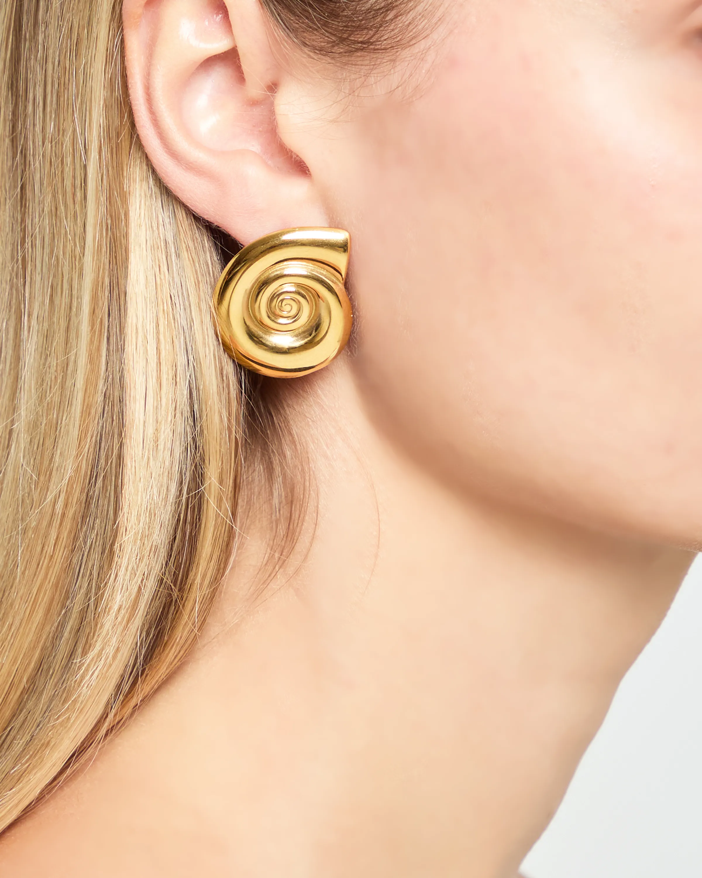 Shell Stud Earrings