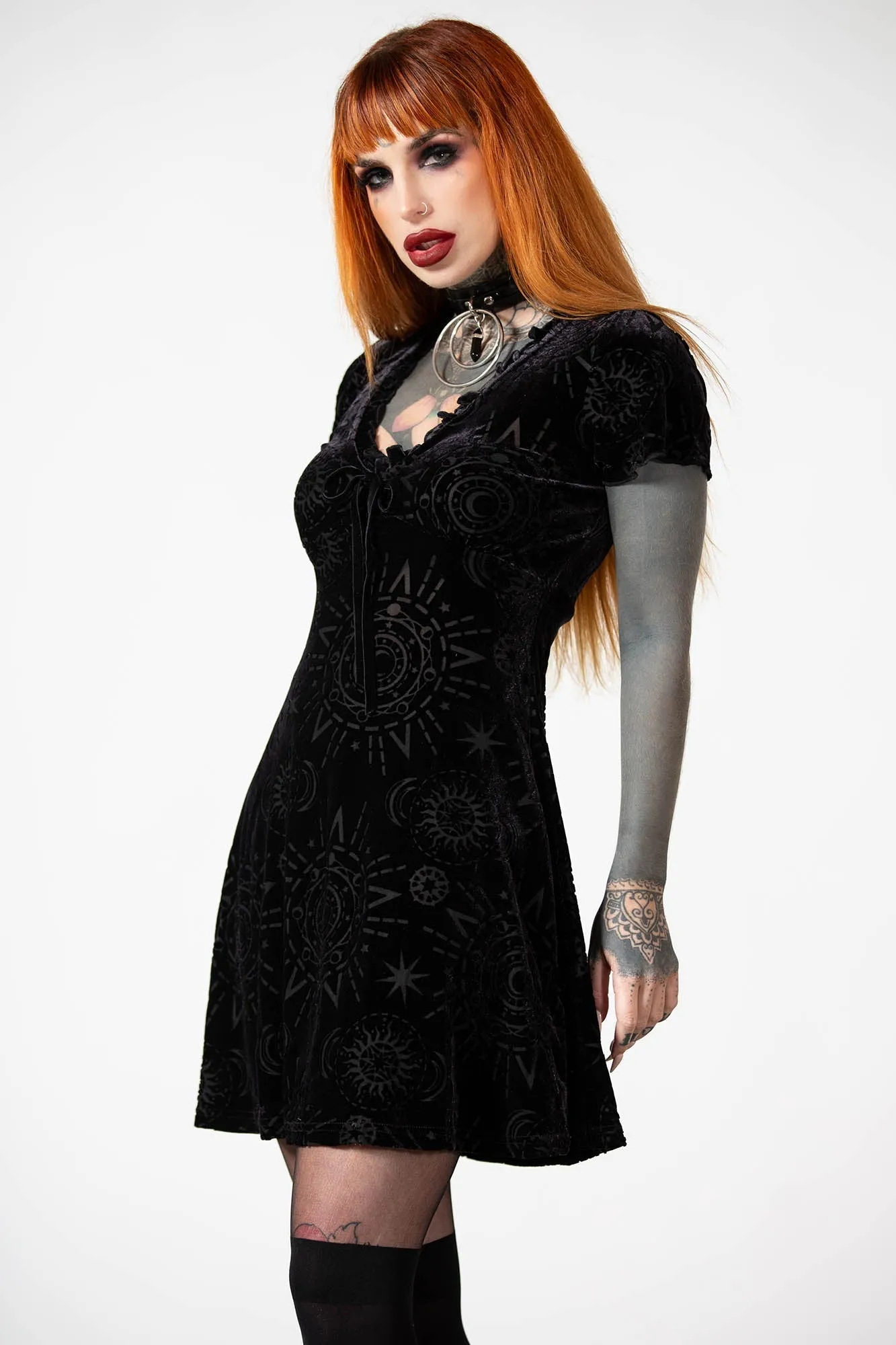 Spiritual Chant Burnout Dress