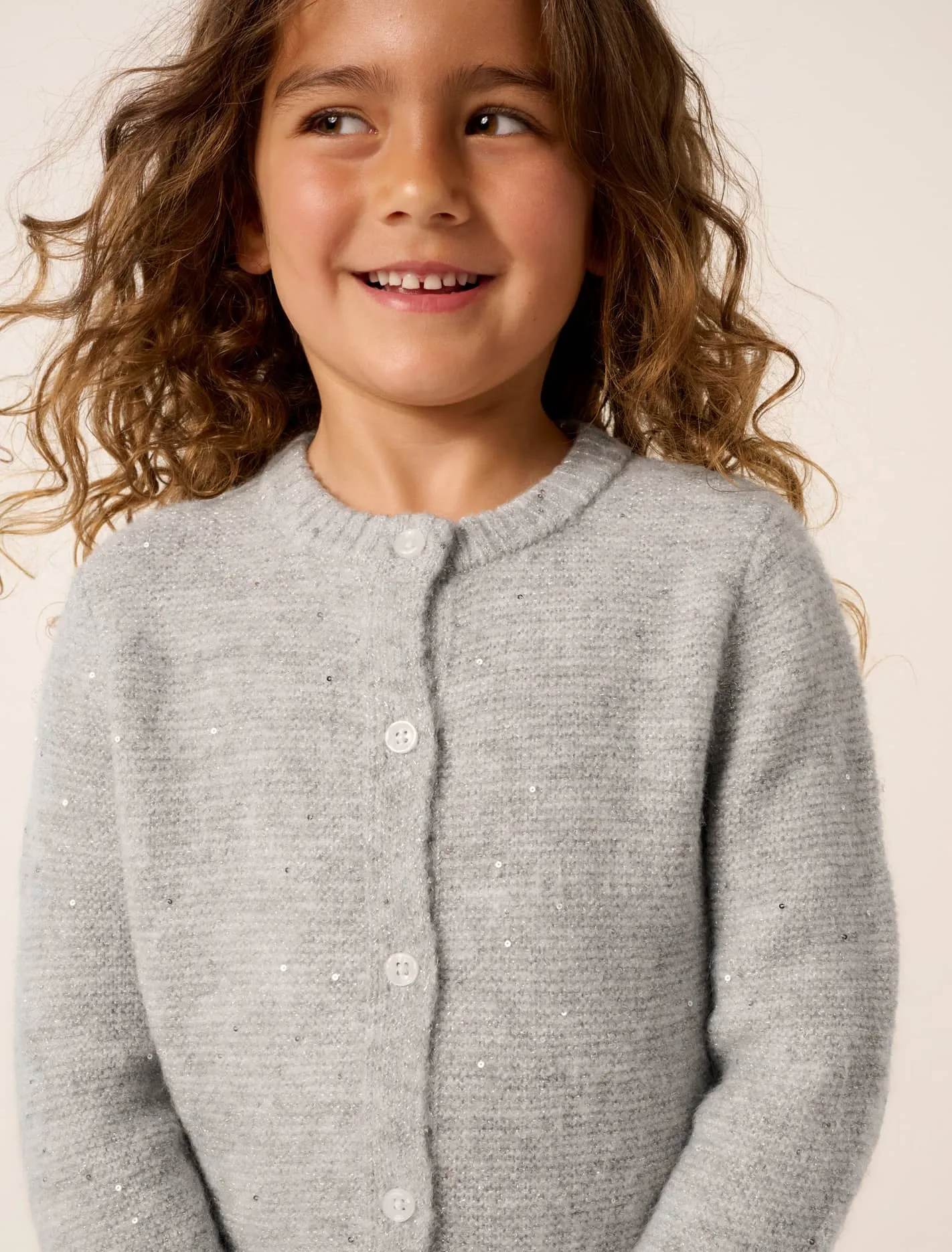 Stine Girls Sequin Cardigan