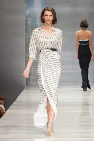 Striped Trixie Wrap Skirt