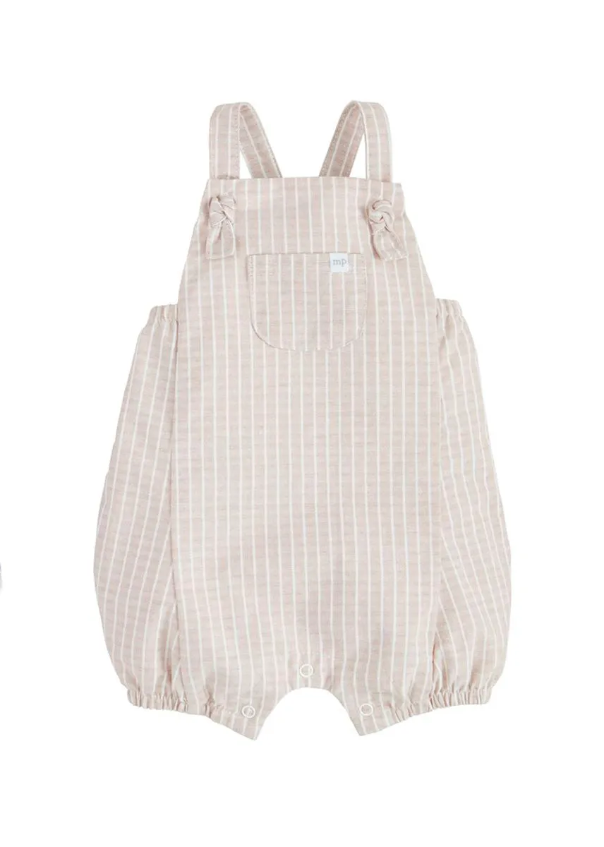 Tan Stripe Romper