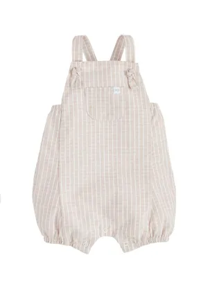 Tan Stripe Romper