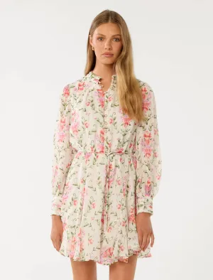 Tina Long Sleeved Mini Dress