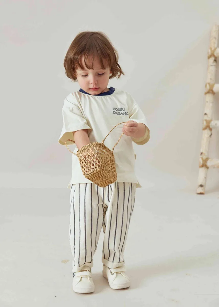 Toddler Relaxed Tapered Pant - Stripes