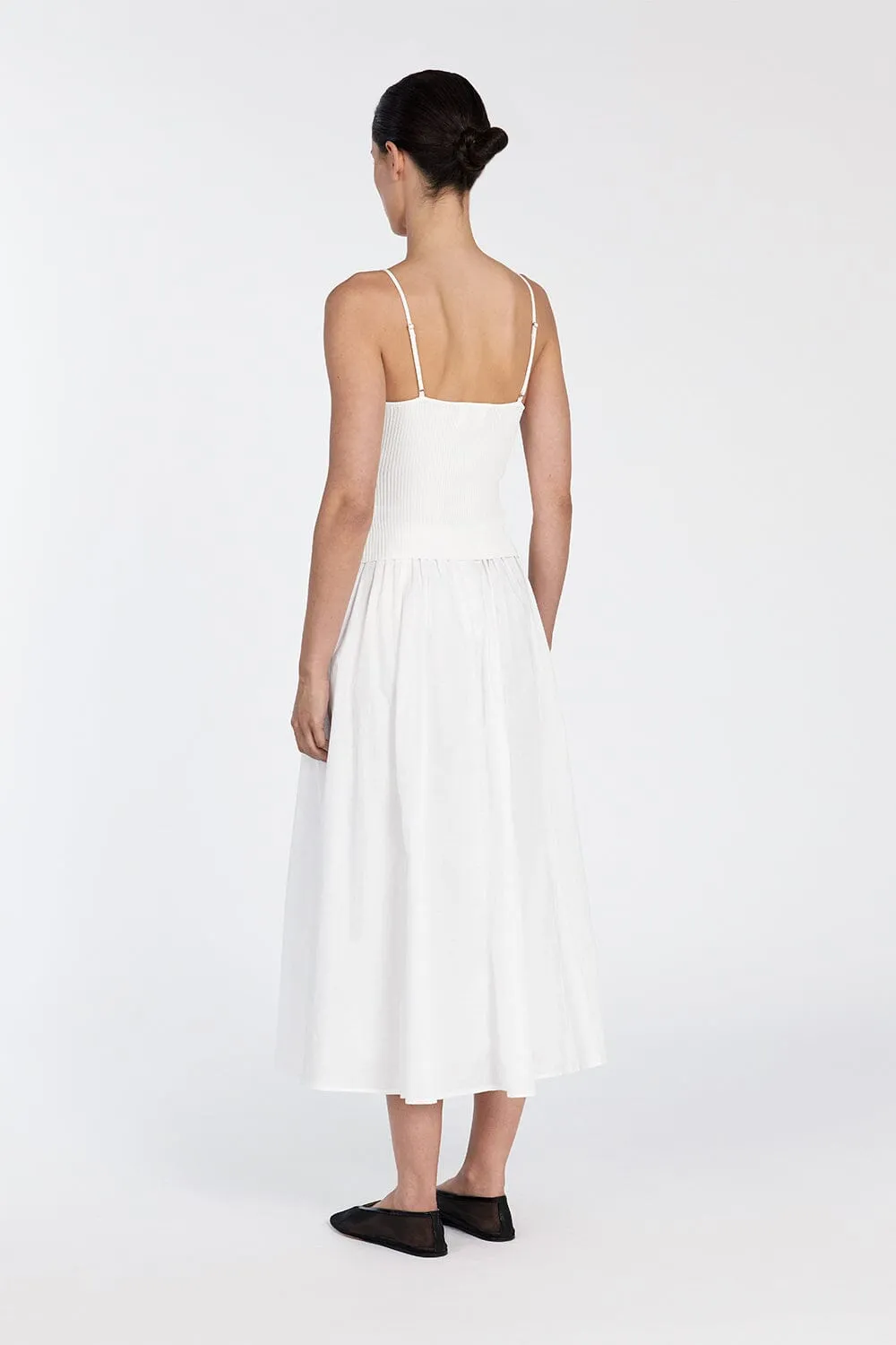 TORI OFF WHITE KNIT TOP