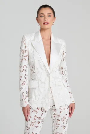 Valia White Blazer