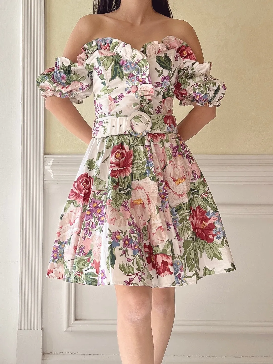 Vintage Cotton 2-Piece Set - XS