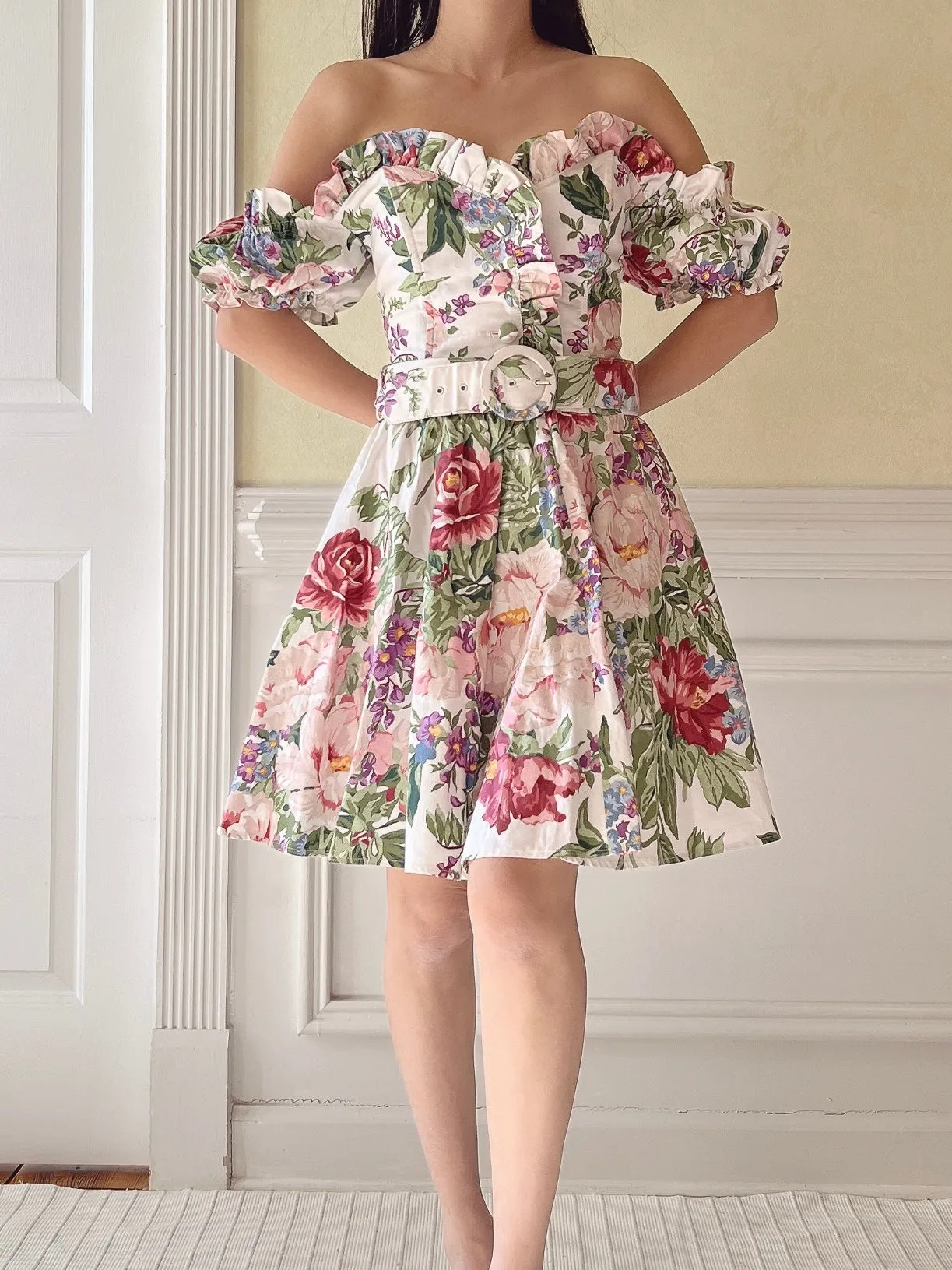 Vintage Cotton 2-Piece Set - XS