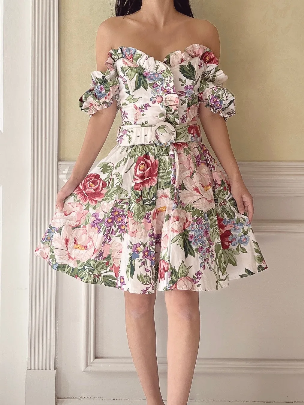 Vintage Cotton 2-Piece Set - XS