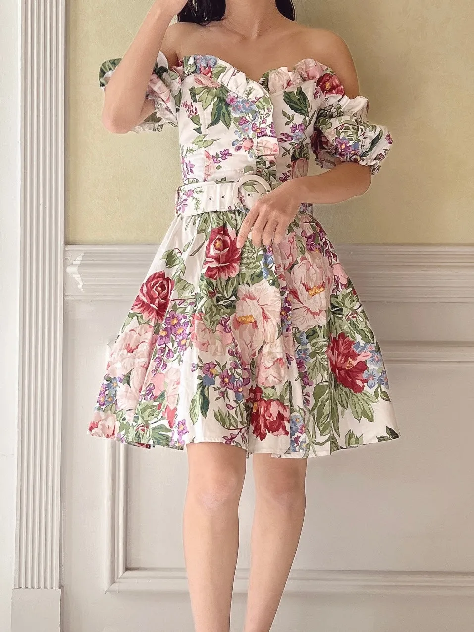 Vintage Cotton 2-Piece Set - XS