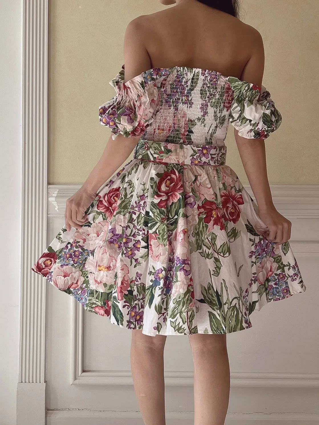 Vintage Cotton 2-Piece Set - XS