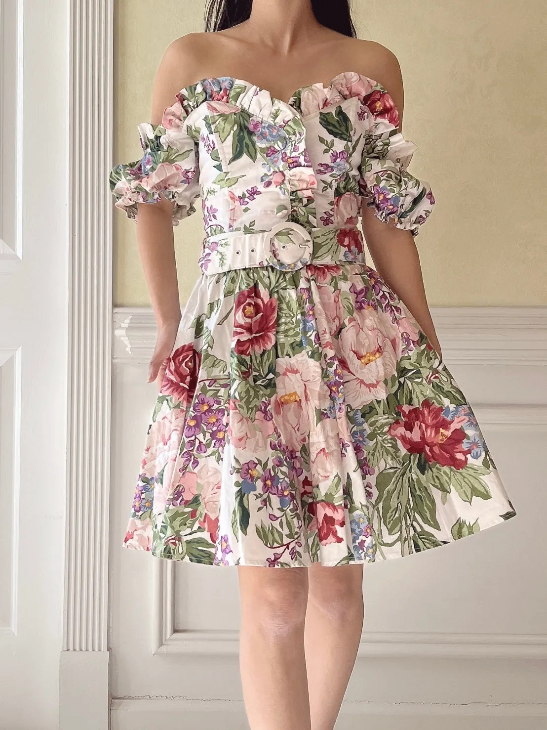 Vintage Cotton 2-Piece Set - XS