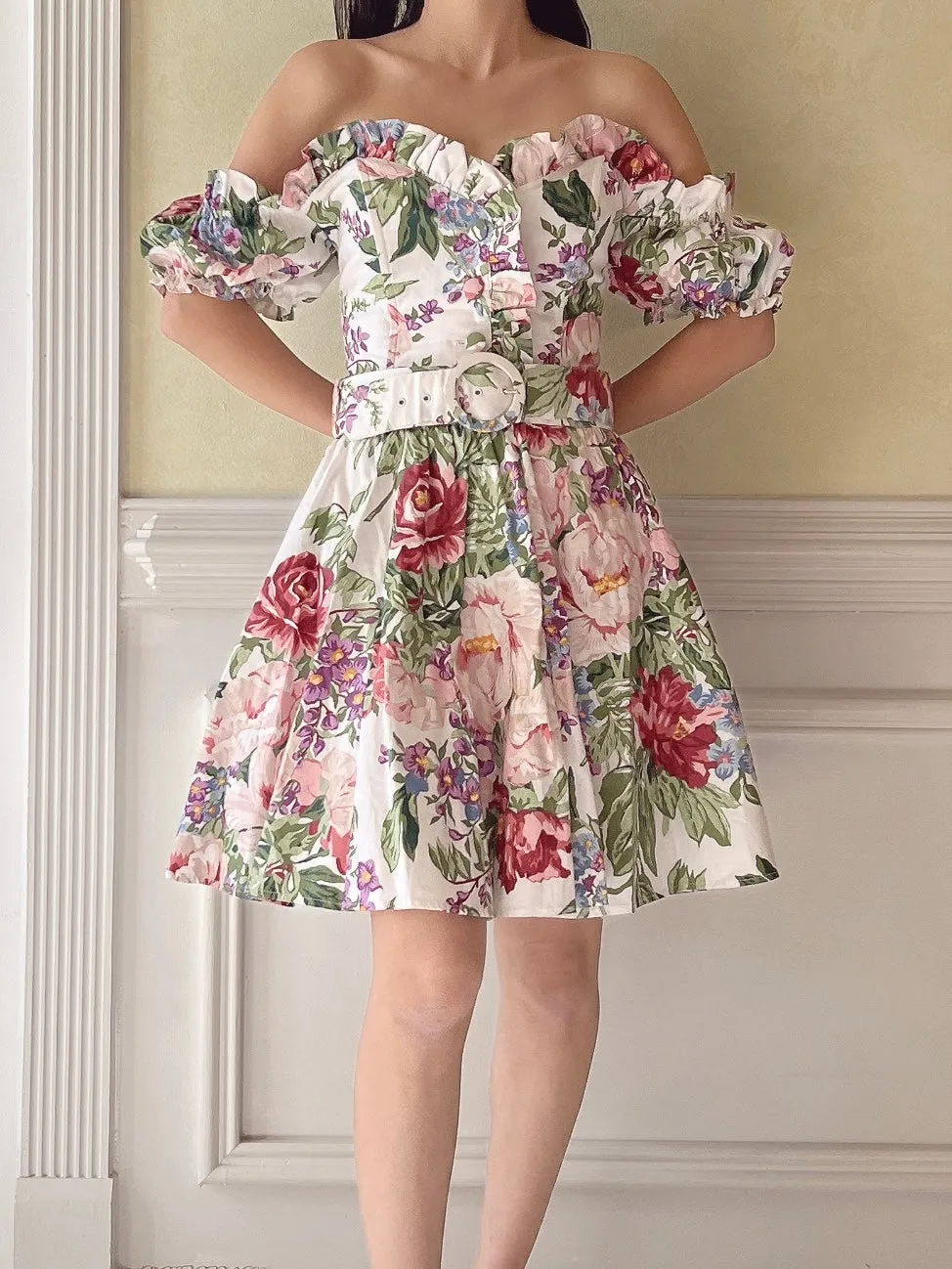 Vintage Cotton 2-Piece Set - XS